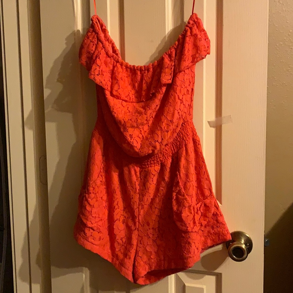 Women’s Strapless Romper